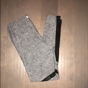 Grey and Black Leggings